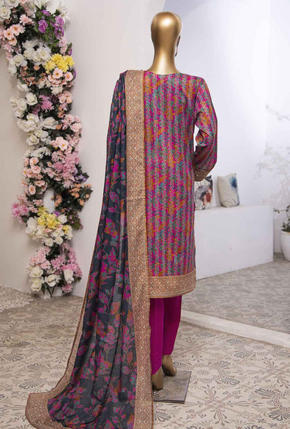 3 Piece Stitched - Mehak Mid Summer Digital Printed lawn Suit - MEK-238